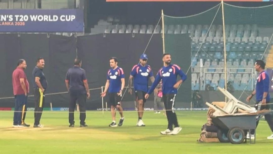 सेमीफाइनल की पिच को लेकर भड़के गौतम गंभीर, क्यूरेटर से नाराज; जानें क्या है इस बवाल की वजह