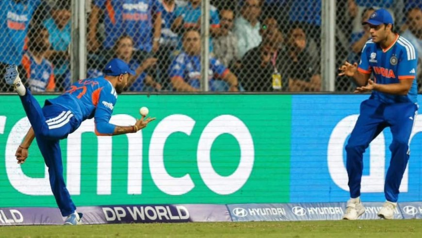 Watch: सेमीफाइनल में अक्षर पटेल ने लपका 'कैच ऑफ ट टूर्नामेंट'! रहा भारत की जीत का टर्निंग प्वाइंट; देखें वीडियो