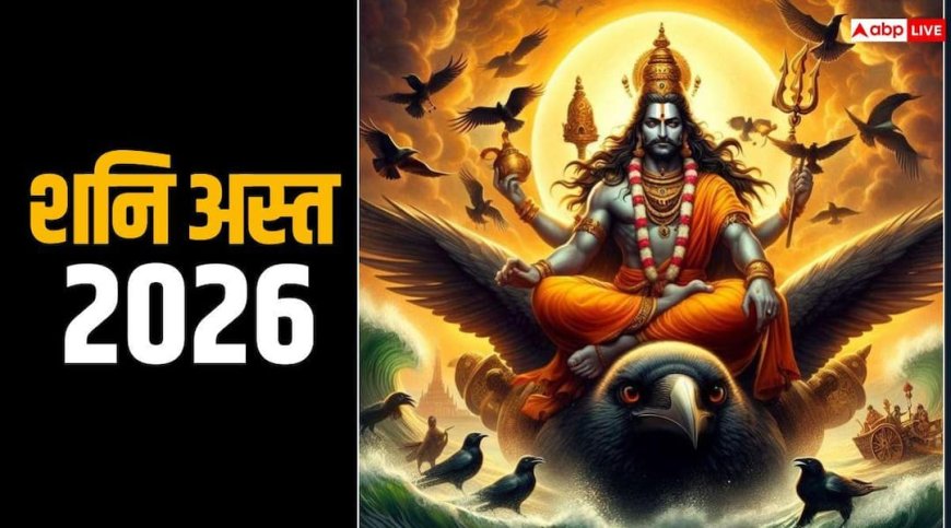 Shani Ast 2026: 13 मार्च को अस्त हो रहे शनि, 40 दिन रहेंगे कमजोर लेकिन इन 4 राशियों को होगा लाभ