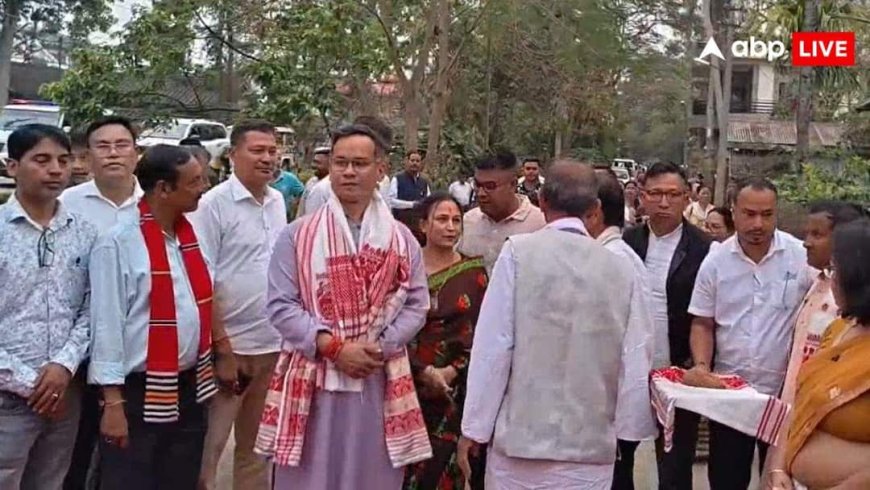  'अपराधियों और ड्रग्स के लिए कोई जगह...', जोरहाट से कांग्रेस उम्मीदवार गौरव गोगोई ने भरी चुनावी हुंकार