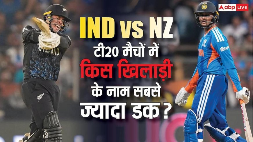 IND vs NZ T20I मैचों में इन खिलाड़ियों का रहा है सबसे ज्यादा 'डक' पर आउट होने का रिकॉर्ड, शर्मनाक लिस्ट में कौन-कौन शामिल