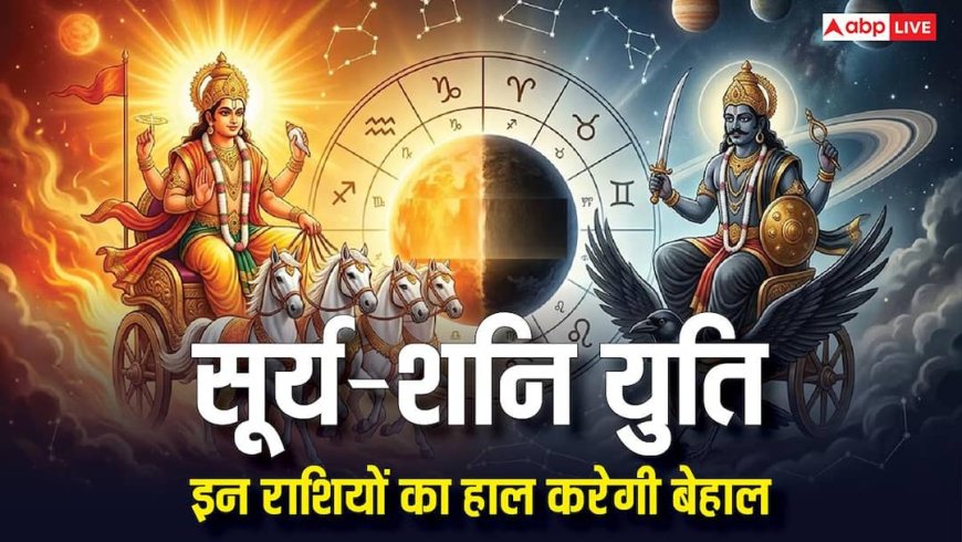 Surya Shani Yuti: 15 मार्च को करीब आएंगे पिता-पुत्र, सूर्य-शनि की युति से 3 राशियों का हाल बेहाल