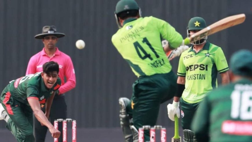 बांग्लादेश के आगे फिर धराशाई हुआ PAK, सलमान आगा ने लगाया दमदार अर्धशतक, बनाए 274 रन