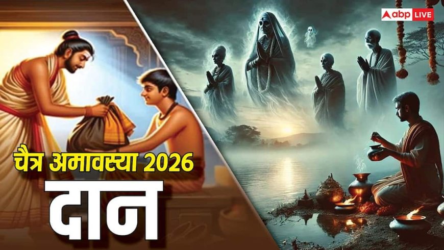 Chaitra Amavasya 2026: चैत्र अमावस्या पर आज करें इन चीजों का दान, पितृ और देवता होंगे खुश !