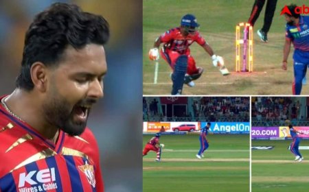 LSG vs DC: दुर्भाग्यपूर्ण तरीके से रन-आउट हुए ऋषभ पंत, मैदान पर दिखा गुस्सा; बतौर ओपनर रहे फ्लॉप