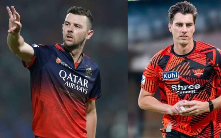 RCB से जुड़े तेज गेंदबाज जोश हेजलवुड, जानें कब खेलेंगे पहला मैच; पैट कमिंस लौटे ऑस्ट्रेलिया