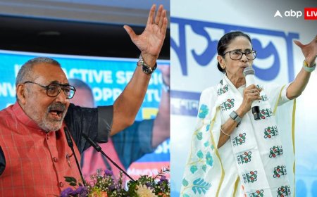 West Bengal Elections 2026: टीएमसी ने उर्दू में जारी किया मेनिफेस्टो तो ममता बनर्जी पर भड़के गिरिराज सिंह, कहा- बंगाल को बांग्लादेश बनाने का एजेंडा