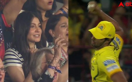 CSK vs RCB: विराट कोहली का कैच छूटा तो चिल्लाई अनुष्का शर्मा, फिर शिवम दुबे ने कैच पकड़कर किया ऐसा; वीडियो वायरल