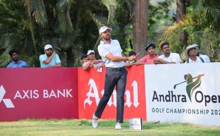 आंध्र ओपन 2026 में जीत की दहलीज पर खालिन जोशी, करेंगे 4 साल के खिताबी सूखे का अंत