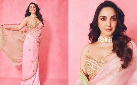 Kiara Advani Saree Look: पिंक साड़ी में कियारा ने ढाया कहर, बला की खूबसूरती देख फैंस हुए दीवाने; नजरें हटाना हुआ मुश्किल