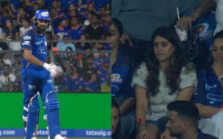 दर्द से कराहते हुए रिटायर्ड हर्ट हुए रोहित शर्मा, देखने वाला है वाइफ रितिका का रिएक्शन