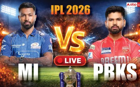 IPL 2026 MI vs PBKS Live Score: अल्लाह गजनफर ने पंजाब किंग्स को दिया दूसरा झटका, प्रियांश आर्य के बाद कूपर कोनोली भी आउट