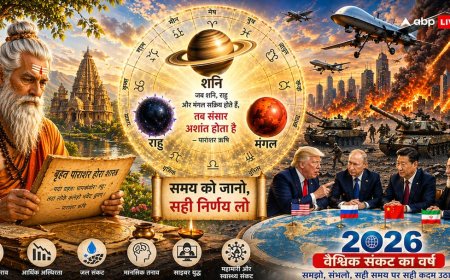 World War 3 Signs: 2026 में दुनिया क्यों जल रही है? पाराशर ऋषि की भविष्यवाणी और महायुद्ध का खौफनाक कनेक्शन!