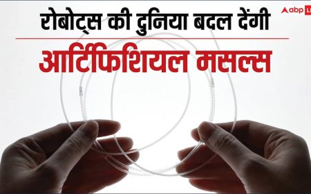 क्या होती हैं साइलेंट आर्टिफिशियल मसल्स, जो बदल देंगी रोबोट्स की दुनिया?