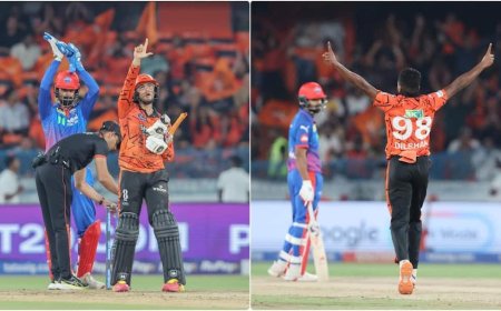 हैदराबाद में दिल्ली का सरेंडर, SRH ने लगाई जीत की हैट्रिक; अभिषेक शर्मा और ईशान मलिंगा रहे हीरो