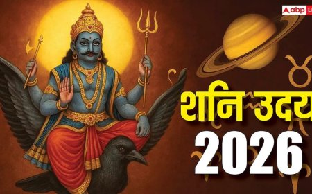 Shani Uday 2026: 22 अप्रैल को शनि हो रहे उदय, इन राशियों का भाग्य होगा बुलंद!