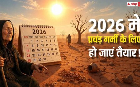 2026 में प्रचंड गर्मी का कहर! AC-कूलर होंगे फेल, लू की तरह फैली बाबा वेंगा की भविष्यवाणी
