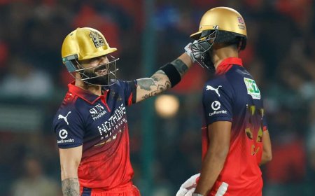 सुदर्शन के शतक पर भारी विराट और पडिक्कल की तूफानी फिफ्टी, RCB ने गुजरात को 5 विकेट से धो डाला
