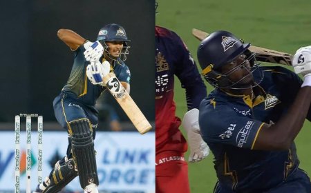 पहले साई सुदर्शन का रिकॉर्डतोड़ शतक, फिर जेसन होल्डर ने मचाई मार-काट, एक ही ओवर में RCB तहस-नहस