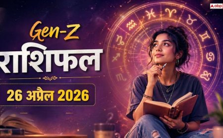 Gen-Z Horoscope 26 April 2026: लव, करियर और ड्रामा! क्या आपके सितारे आज 'Slay' करने के लिए तैयार हैं? पढ़ें रविवार का Gen-Z राशिफल
