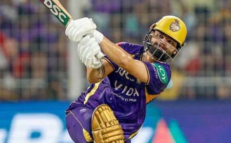 मोहसिन खान ने 5 विकेट लेकर रचा इतिहास, KKR के लिए अकेले लड़ते रहे रिंकू सिंह, लखनऊ के सामने 156 का लक्ष्य