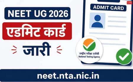 NEET UG 2026 के एडमिट कार्ड जारी, neet.nta.nic.in पर एक्टिव हुआ लिंक;जानें डाउनलोड करने का तरीका