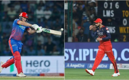 आज DC और RCB के बीच भिड़ंत, जानें दिल्ली-बेंगलुरु की प्लेइंग इलेवन, पिच रिपोर्ट और मैच प्रिडिक्शन
