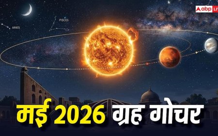 May 2026 Transit: मई में 4 बड़े ग्रह एक लाइन में, इन 3 राशियों का शुरू होगा टर्निंग पॉइंट, क्या आपकी राशि भी शामिल?