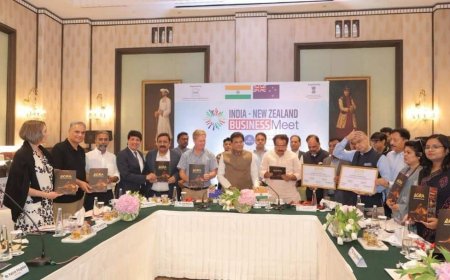 इंडिया-न्यूजीलैंड बिजनेस मीट: 'विश्व की शू कैपिटल' बनेगा आगरा, निर्यात-रोजगार में आएगा भारी उछाल