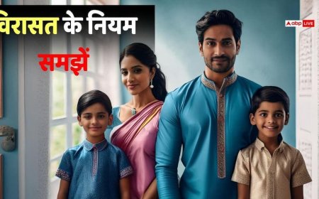 वसीयत के बिना मौत: जानें पत्नी, बेटे और बेटी में कैसे बंटेगी संपत्ति, कौन होगा असली वारिस?