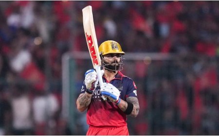 विराट कोहली ने रचा इतिहास, IPL में 9000 रन बनाने वाले पहले बल्लेबाज बने; दर्शक भी झूम उठे