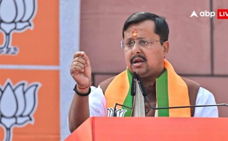 भदोही में गरजे भाजपा अध्यक्ष नितिन नबीन, विपक्ष को बताया 'नारी विरोधी', बोले- जो बिल रोकते थे, जनता उनका वजूद मिटा देगी