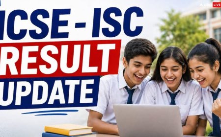 CISCE Result 2026 Live: बस कुछ ही देर में जारी होंगे ICSE-ISC के नतीजे, ऐसे कर सकेंगे रिजल्ट चेक, यहां पढ़ें लाइव अपडेट्स
