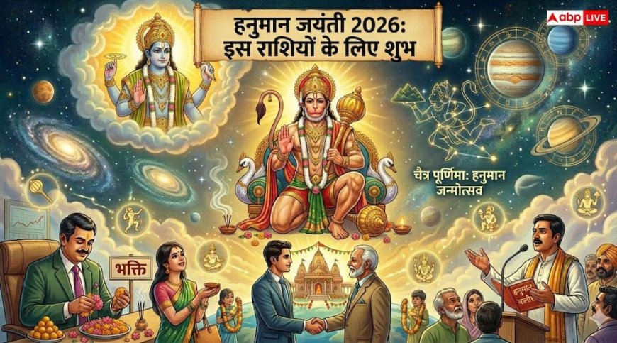 Hanuman Jayanti 2026 Trigrahi Yog: हनुमान जयंती पर बना त्रिग्रही योग, किन राशियों के लिए शुभ