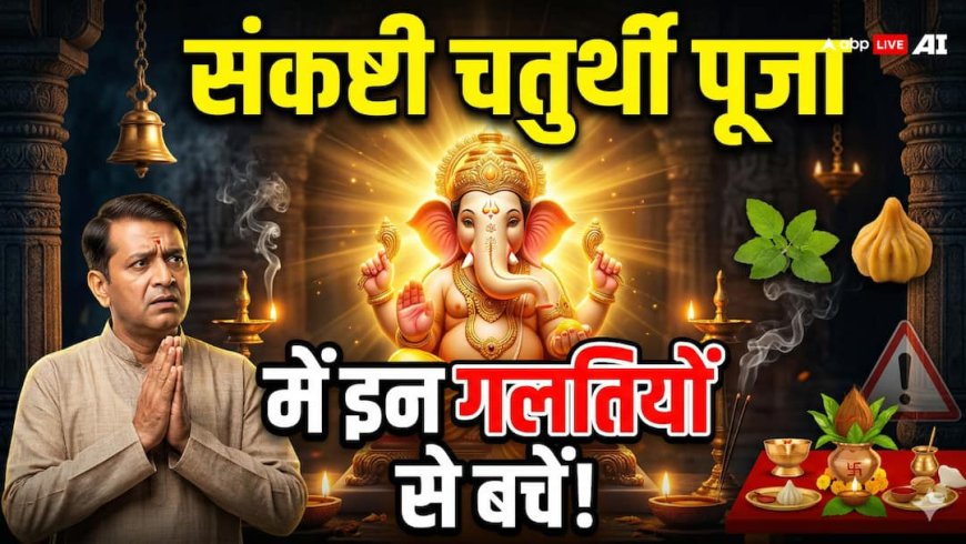 Sankashti Chaturthi 2026: संकष्टी चतुर्थी पर ये 5 गलतियां की तो पूजा हो सकती निष्फल? जानें बचने के उपाय!