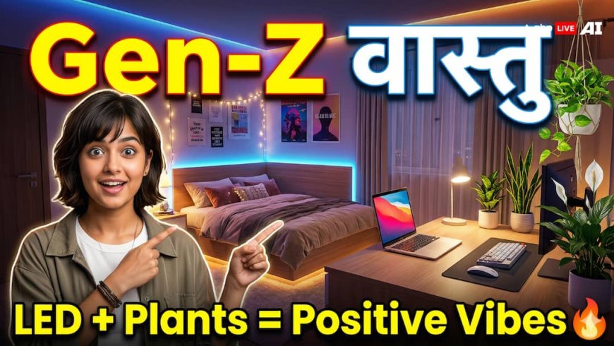 Gen-Z Vastu: घर को बनाएं पॉजिटिव! LED लाइट्स और प्लांट्स से बदलें मूड, फोकस बढ़ाएं, जानें टिप्स