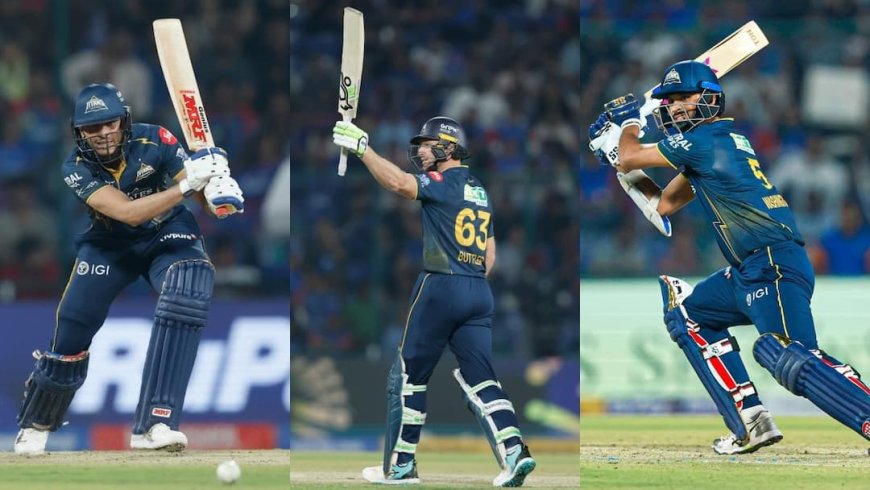 1st Innings Highlights: गुजरात ने दिल्ली को धोया, बना डाले 210 रन; बटलर-गिल-सुंदर ने मचाया कोहराम