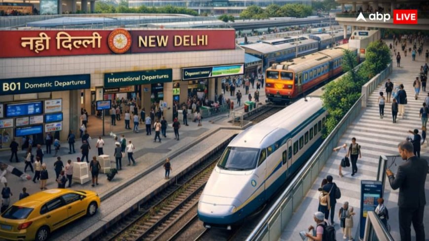 नई दिल्ली रेलवे स्टेशन बनेगा ग्लोबल ट्रैवल हब, एयरपोर्ट जैसी सुविधाओं से बदलेगा सफर का अनुभव