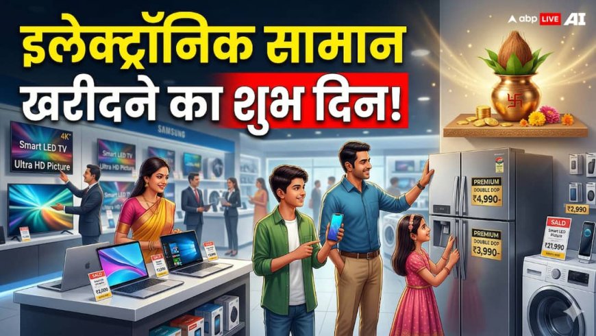 मोबाइल, टीवी या फ्रिज खरीदने का प्लान? अप्रैल 2026 में जानें कौन-सी तारीख है सबसे शुभ?