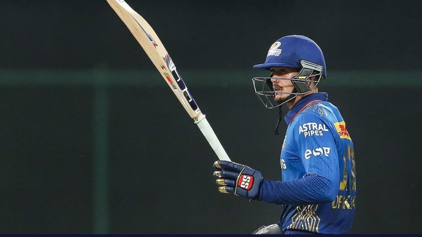 5 साल बाद ओपनिंग करने उतरे क्विंटन डिकॉक, 53 गेंद में जड़ दिया शतक; अकेले MI के लिए पलटी बाजी