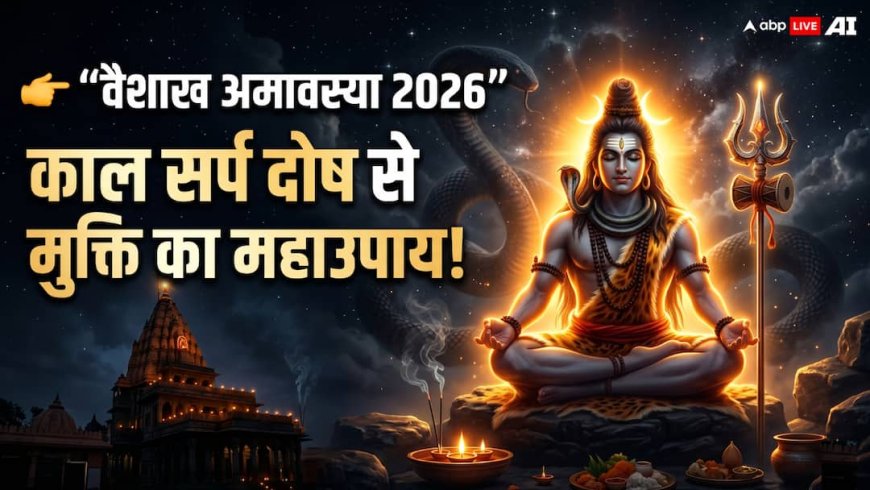 Vaishakh Amavasya 2026: अगर आपकी कुंडली में 'काल सर्प दोष' है, तो डरें नहीं! वैशाख अमावस्या पर करें खास उपाय...