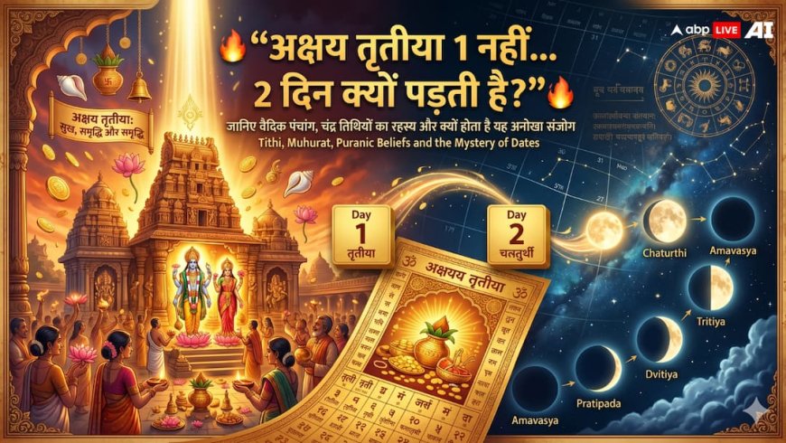 अक्षय तृतीया 2026: क्यों कभी-कभी दो दिन मनाया जाता है अखा तीज? चंद्र कैलेंडर से समझिए