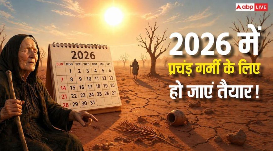 2026 में प्रचंड गर्मी का कहर! AC-कूलर होंगे फेल, लू की तरह फैली बाबा वेंगा की भविष्यवाणी