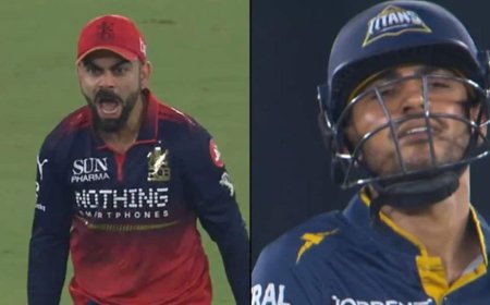Watch: विराट कोहली ने शुभमन गिल को घूरा, अविश्वसनीय कैच के बाद कैमरे में कैद हुआ रिएक्शन, देखें वीडियो