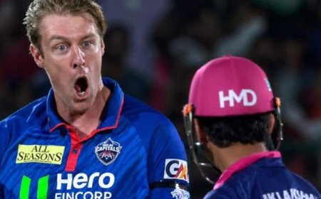 Watch: 15 साल के वैभव सूर्यवंशी को आउट करके गुर्राया गेंदबाज, सेलिब्रेशन का वीडियो हुआ वायरल