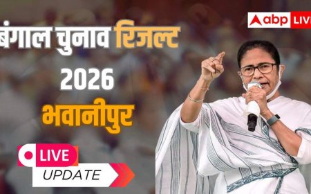 Bhabanipur Election Result 2026 LIVE: भवानीपुर सीट पर BJP या TMC किसका होगा दबदबा, बंगाल में वोटों की गिनती जारी, पढ़ें लाइव अपडेट्स