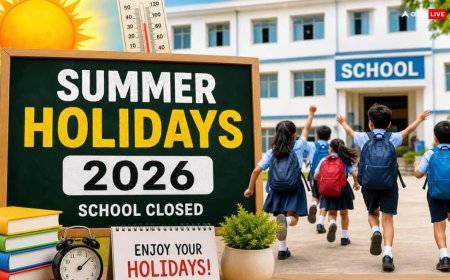 Summer Holidays 2026: भीषण गर्मी के बीच दिल्ली, यूपी समेत कई राज्यों में स्कूल छुट्टियों का ऐलान, यहां है पूरा शेड्यूल