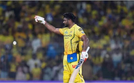 दिल्ली के खिलाफ 'दोहरा शतक' लगाकर संजू सैमसन ने रचा इतिहास, IPL में ऐसा करने वाले तीसरे बल्लेबाज
