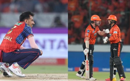 पंजाब की लगातार तीसरी हार, काम नहीं आया कूपर कोनोली का तूफान, SRH प्लेऑफ के करीब