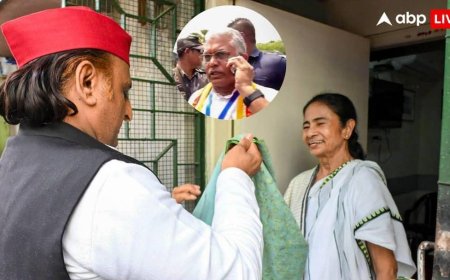 बंगाल में TMC की हार के बाद ममता बनर्जी से मिले अखिलेश यादव, दिलीप घोष बोले- उनके दिमाग में...